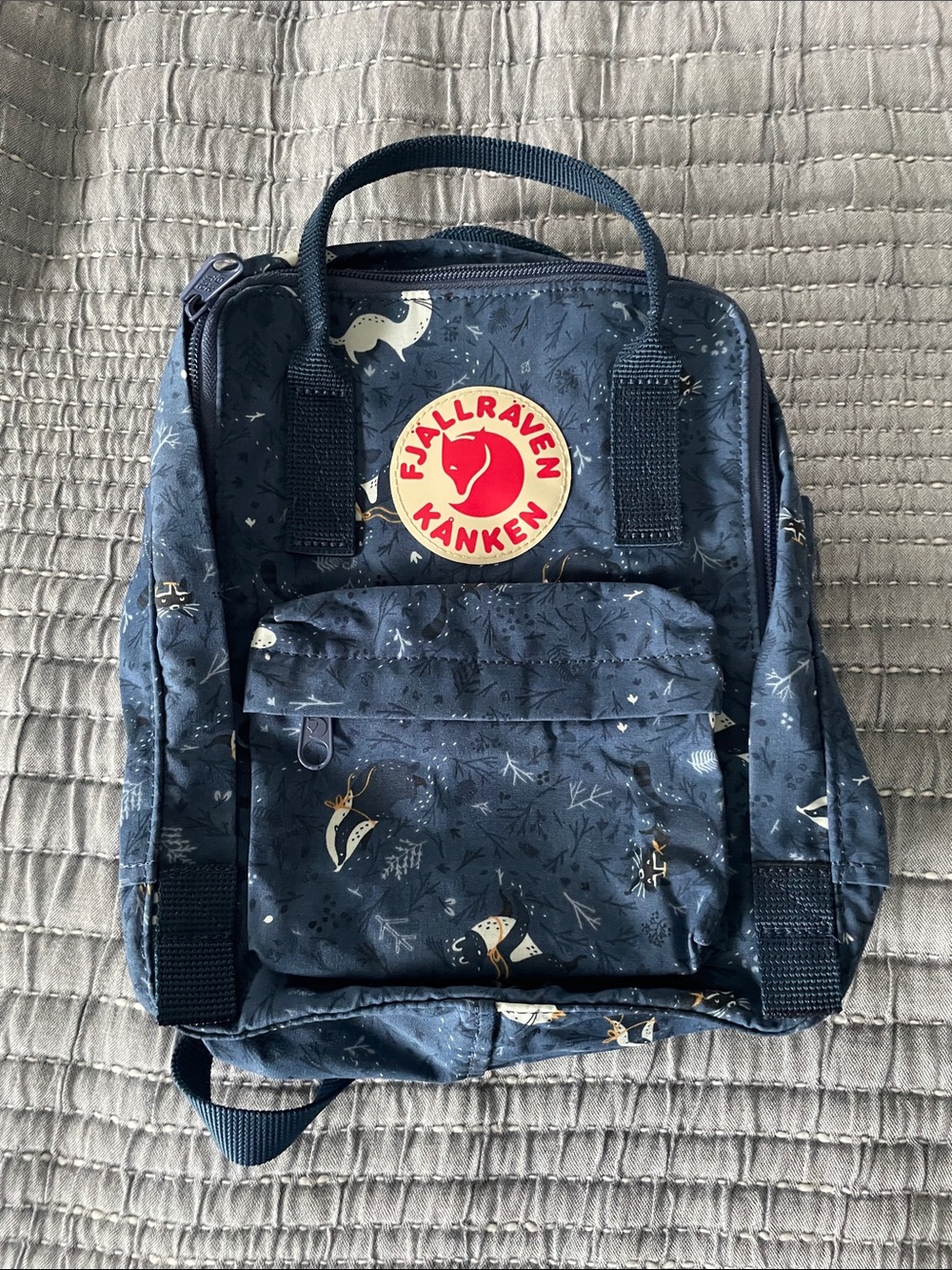 Fjallraven Kånken special edition Mini Backpack with Cecilia Heikkila Print